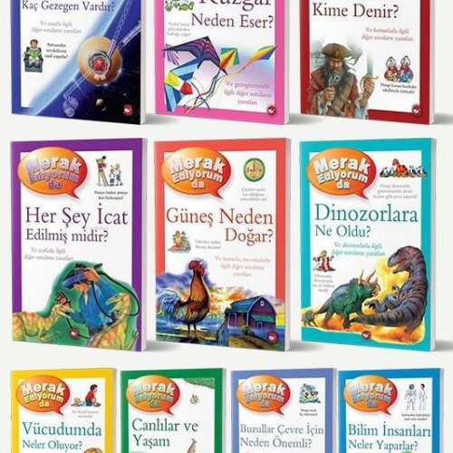 Merak Ediyorum Da Serisi - 10 Kitap Kolektif