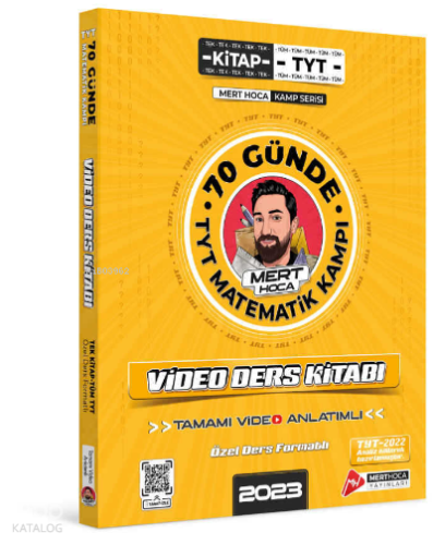 Mert Hoca Yayınları / 2023 70 Günde TYT Matematik Kampı Video Ders Kitabı