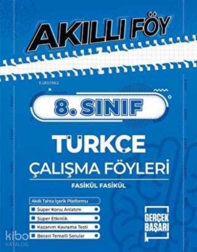 Metafor 8.Sınıf Türkçe Akıllı Föy