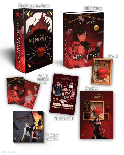Mindf*ck (Tek Kitap Koleksiyon Baskısı) (Ciltli - Özel Kutulu) S. T. A