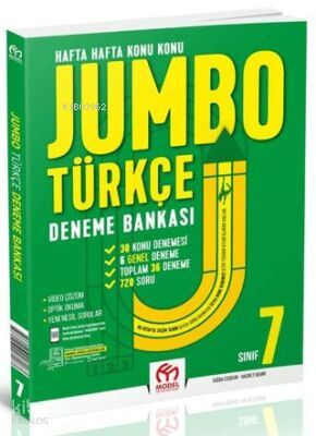 Model Eğitim Yayıncılık 7. Sınıf Jumbo Türkçe Deneme Bankası