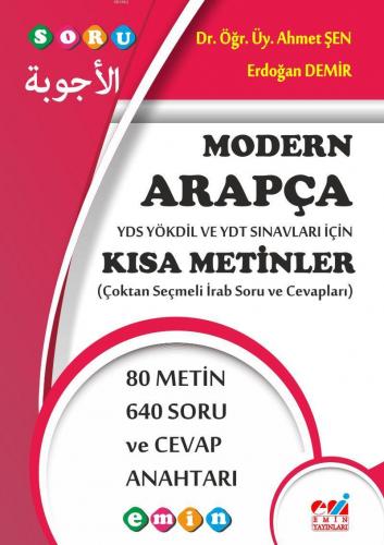 Modern Arapça YDS YÖKDİL ve YDT Sınavları İçin Kısa Metinler Dr. Öğr. 