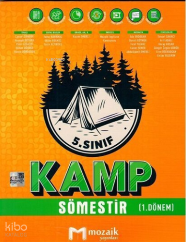 Mozaik Yayınları 5. Sınıf Kamp Sömestir 1. Dönem Kolektif