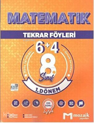 Mozaik Yayınları 8. Sınıf Türkçe 5 + 4 Tekrar Föyü Özel Baskı