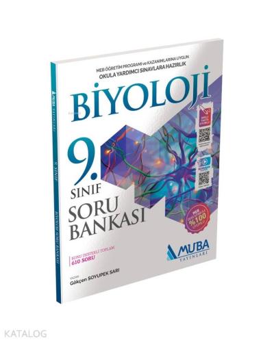 Muba Yayınları 9. Sınıf Biyoloji Soru Bankası Muba 