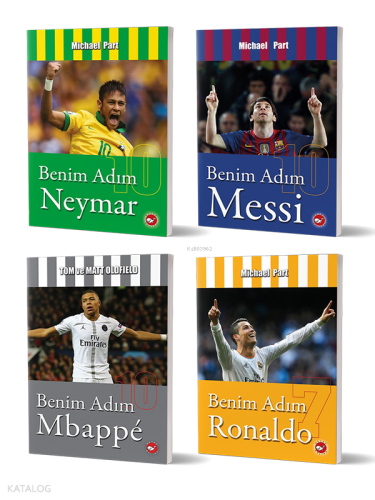 Muhteşem Golcüler Seti 1 - (4 Kitap) Kolektif
