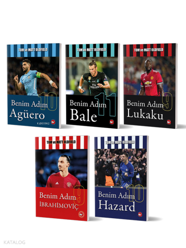 Muhteşem Golcüler Seti 2 - (5 Kitap) Kolektif