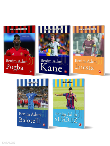 Muhteşem Golcüler Seti 3 - (5 Kitap) Kolektif