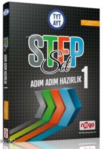 Nego Yayınları TYT AYT Eşit Ağırlık 1 . Kitap Step Set
