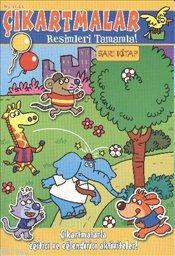 Neşeli Çıkartmalar - Sarı Kitap; Resimleri Tamamla