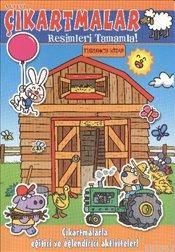 Neşeli Çıkartmalar - Turuncu Kitap; Resimleri Tamamla