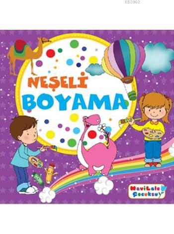 Neşeli Kare Boyama Kitabı