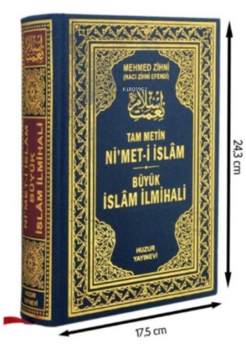 Nimeti İslam - Büyük İslam İlmihali (Şamua Kağıt) Mehmet Zihni Efendi