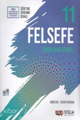 Nitelik Yayınları 11. Sınıf Felsefe Konu Anlatımı Yeni