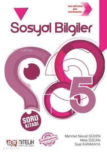 Nitelik Yayınları 5. Sınıf Sosyal Bilgiler Soru Bankası