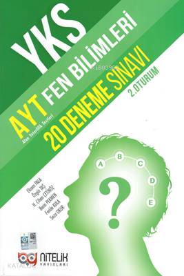 Nitelik Yayınları AYT Fen Bilimleri 20 Deneme Sınavı Nitelik 