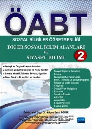 ÖABT - Sosyal Bilgiler Öğretmenliği 2; Diğer Sosyal Bilim Alanları ve Siyaset Bilimi