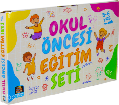 Okul Öncesi Neşeli Eğitim Seti (5 Kitap Set) Kolektif