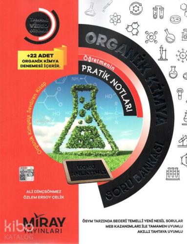 Organik Kimya Konu Özetli Tamamı Video Çözümlü Soru Bankası