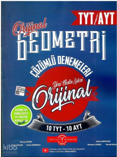 Orijinal Tyt Ayt Deneme 10+10 Geometri - 2022