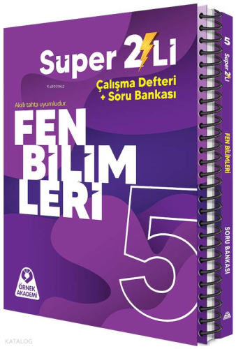 Örnek Akademi Yayınları 5. Sınıf Süper İkili Fen Bilimleri Seti Kolekt