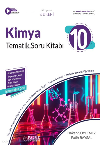 Palme Kimyanın Jokeri 10. Sınıf Kimya Tematik Soru Kitabı Hakan Söylem