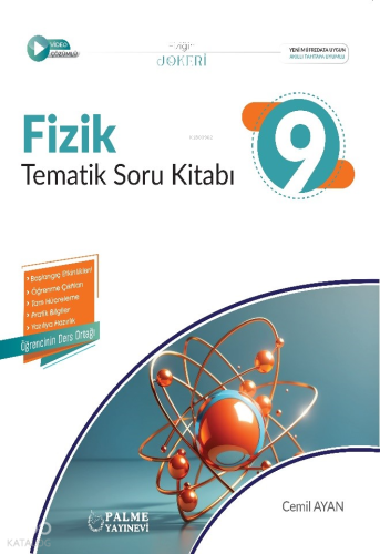 Palme Yayınevi 9.Sınıf Fizik Tematik Soru Kitabı Cemil Ayan