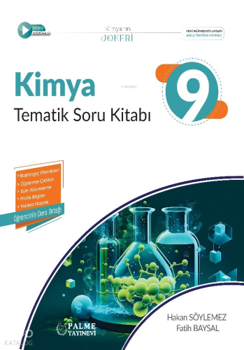Palme Yayınevi 9. Sınıf Kimya Tematik Soru Kitabı Hakan Söylemez