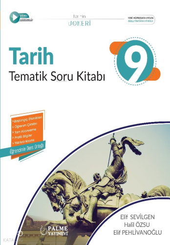 Palme Yayınevi 9.Sınıf Tarih Tematik Soru Kitabı Elif Sevilgen