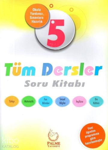 Palme Yayınları 5. Sınıf Tüm Dersler Soru Kitabı Palme 