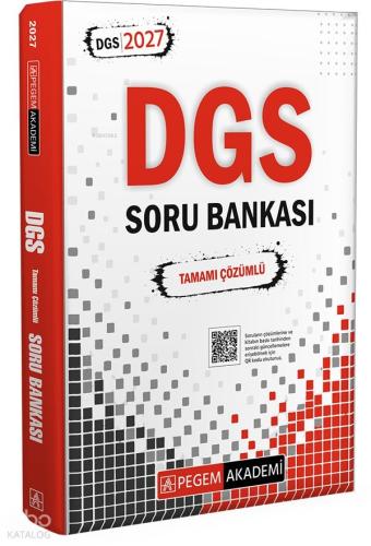 Pegem Akademi DGS Tamamı Çözümlü Soru Bankası