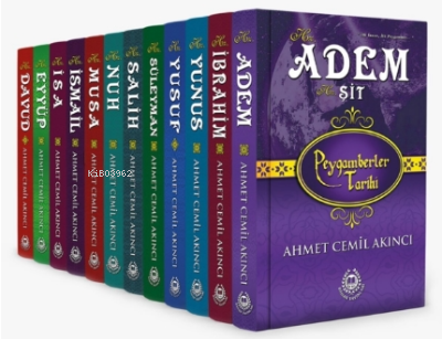 Peygamberler Tarihi (12 Kitap Set) Ahmet Cemil Akıncı