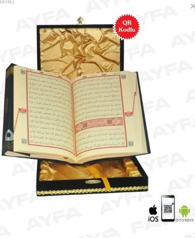 Plaketli Kâbe Kur'an (Hafız Boy, Kod:182, Kutulu)