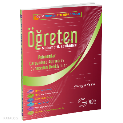 Polinomlar - Çarpanlara Ayırma ve II. Dereceden Denklemler (Set - F)