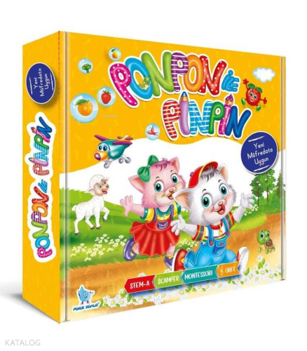 Ponpon ile Pinpin Eğitim Seti Yasemin Mimir Altunok