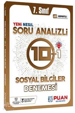 Puan Yayınları 7. Sınıf Sosyal Bilgiler Yeni Nesil Soru Analizli 10+1 
