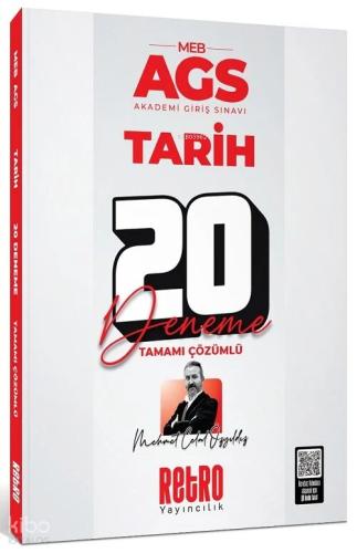 Retro 2025 MEB-AGS Tarih 20 Deneme Çözümlü