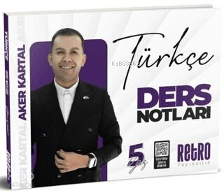 Retro Yayıncılık KPSS Genel Kültür Türkçe Ders Notu Aker Kartal
