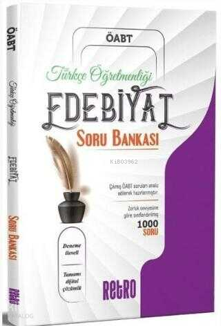 Retro Yayıncılık ÖABT Türkçe Öğretmenliği Edebiyat Soru Bankası Dijital Çözümlü