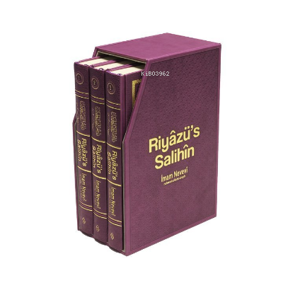 Riyazüs Salihin 3 Cilt ;Özel Tasarım-Lila