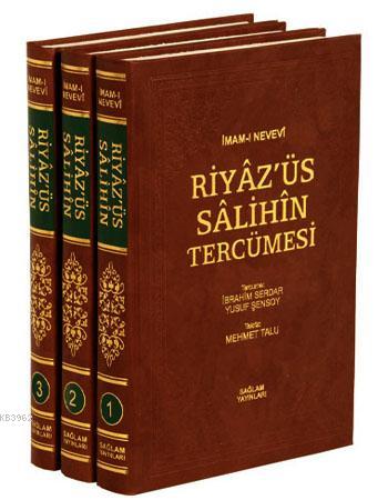 Riyaz'üs Salihin Tercümesi ( 3 Cilt, İthal Kağıt, B. Boy ) İmam Nevevi