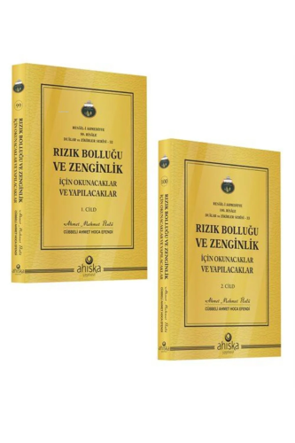Rızık Bolluğu ve Zenginlik İçin Okunacak ve Yapılacaklar 1-2 (2 Kitap 