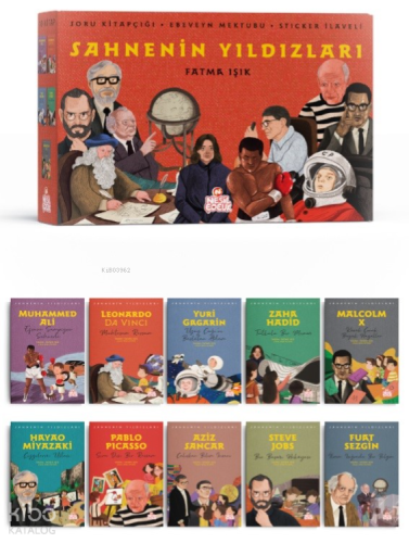 Sahnenin Yıldızları (10 Kitap);Soru Kitapçığı + Ebeveyn Mektubu + Stic