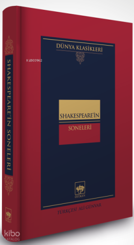 Shakespeare'in Soneleri (Ciltli) William Shakespeare
