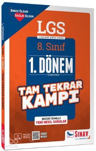 Sınav Yayınları 8. Sınıf 1. Dönem LGS Çözümlü Tam Tekrar Kampı Sınav 