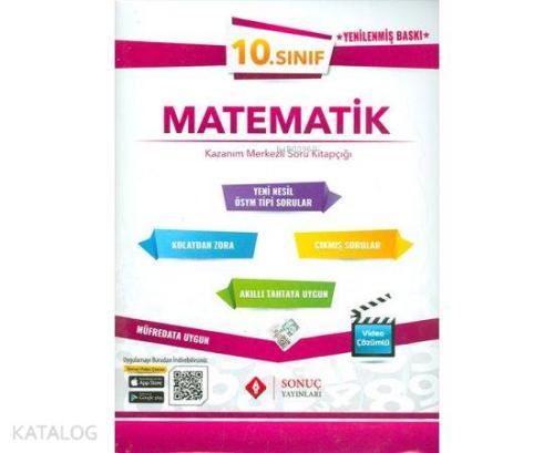 Sonuç Yayınları 10. Sınıf Matematik Set