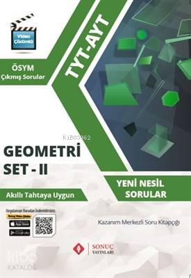 Sonuç Yayınları TYT AYT Geometri Set 2 Sonuç 