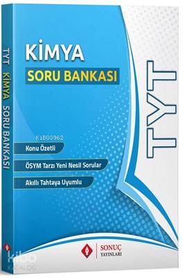Sonuç Yayınları TYT Kimya Soru Bankası Sonuç Kolektif