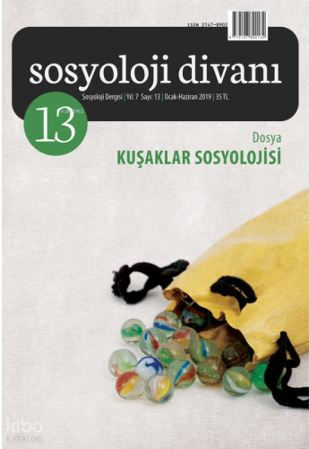 Sosyoloji Divanı Dergisi Sayı: 13;Kuşaklar Sosyolojisi Kolektif