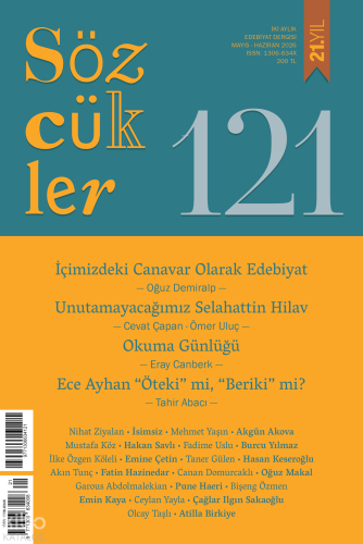 Sözcükler Dergisi 121. Sayı (Mart-Nisan 2026) Kolektif